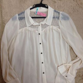 レイカズン(RayCassin)のレイカズン✳︎シースルーブラウス(シャツ/ブラウス(長袖/七分))