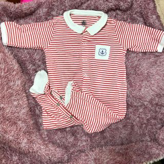 プチバトー(PETIT BATEAU)のカバーオール(カバーオール)