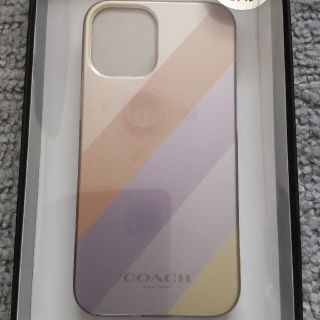 コーチ(COACH)のCOACH☆iPhone 12mini  ハードケース(iPhoneケース)