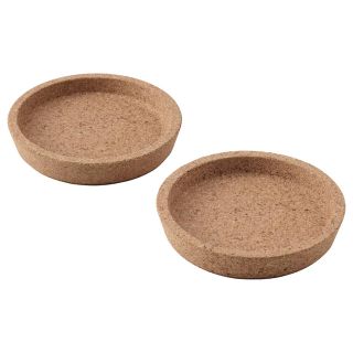 イケア(IKEA)のIKEA 365+ コースター, コルク9 cm　2set(テーブル用品)