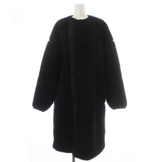 ハイク(HYKE)のハイク 18AW FAUX SHEARLING COAT ロングコート ボア 1(その他)