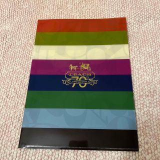 コーチ(COACH)のコーチのクリアファイル　coach(ファイル/バインダー)