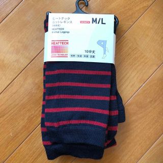 ユニクロ(UNIQLO)のヒートテック　ニットレギンス(レギンス/スパッツ)