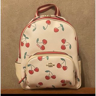 コーチ(COACH)の【新品・正規品】COACH コーチ リュック バックパック チェリー さくらんぼ(リュック/バックパック)