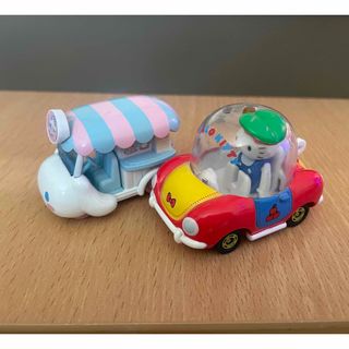 サンリオ(サンリオ)のドリームトミカ　シナモン　キティセット(ミニカー)