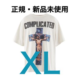 レディメイド(READYMADE)のSAINT MICHAEL/KK_SS TEE/COMPLICATED/XL/白(Tシャツ/カットソー(半袖/袖なし))