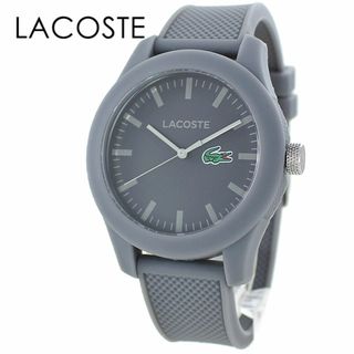 ラコステ(LACOSTE)のラコステ 腕時計 メンズ レディース おしゃれな 誕生日プレゼント グレー シリコン ユニセックス 時計 結婚記念日 男性 女性 ギフト(腕時計(アナログ))