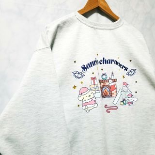 サンリオ(サンリオ)の新品　SANRIO　シナモン　トレーナー　レディース　L　サンリオ　クリスマス(トレーナー/スウェット)