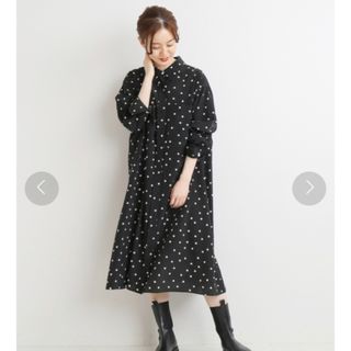 イエナ(IENA)のIENA DOT SH ミニOP(ひざ丈ワンピース)