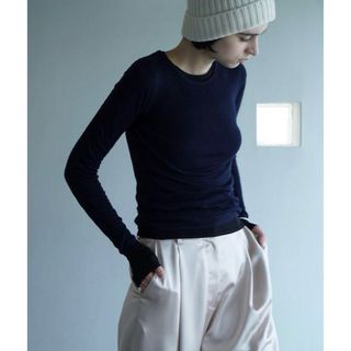 クラネ(CLANE)のクラネSHEER LAYERED KNIT TOPS CLANE サイズ2(ニット/セーター)