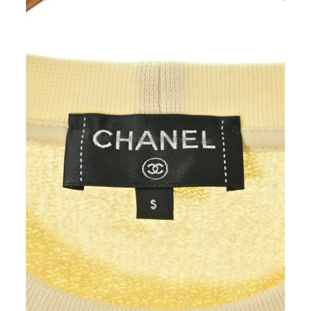 CHANEL(シャネル)のCHANEL シャネル スウェット S アイボリー 【古着】【中古】 レディースのトップス(トレーナー/スウェット)の商品写真