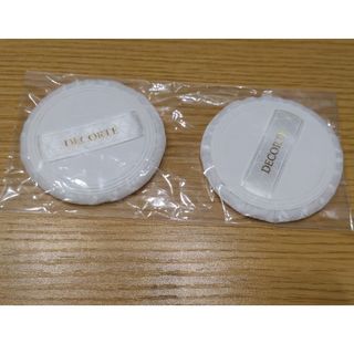コスメデコルテ(COSME DECORTE)のコスメデコルテ 薄型パフ 2枚 ホワイト(パフ・スポンジ)