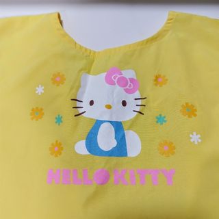 ハローキティ - ハローキティスモック100~110イエロー