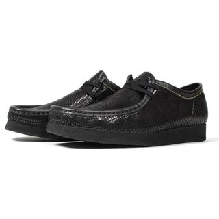 ワコマリア(WACKO MARIA)のWACKO MARIA × Clarks Wallabee  スネーク　27cm(デッキシューズ)