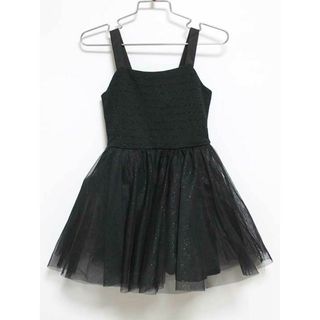 プチバトー(PETIT BATEAU)の【夏物 新入荷!】新品 未使用品‡プチバトー/PETIT BATEAU‡94cm ノースリーブワンピース 黒系 子供服 キッズ kids 女の子 夏 onepi 126042(ワンピース)