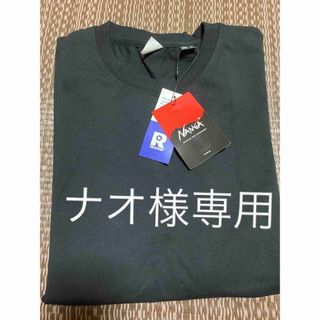 ナンガ(NANGA)のNANGA 黒Tシャツ　無地　新品(Tシャツ/カットソー(半袖/袖なし))