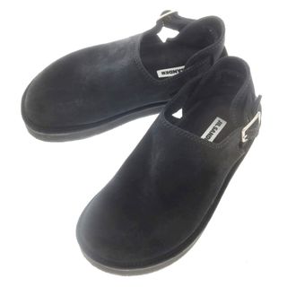 ジルサンダー(JIL SANDER)の【中古】ジルサンダー JIL SANDER スエード サンダル ブラック【サイズ41】【メンズ】(サンダル)