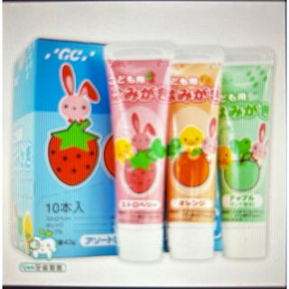 ジーシー(GC)のGC  こども用はみがき　1箱分　40g×10本入　アソート(歯ブラシ/歯みがき用品)