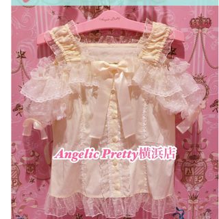 アンジェリックプリティー(Angelic Pretty)のangelic pretty Lovely Frillブラウス(シャツ/ブラウス(半袖/袖なし))