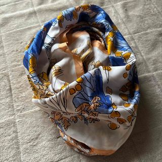 ロペ(ROPE’)のROPE ロペ　美品　シルク　大判　スカーフ(バンダナ/スカーフ)