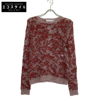 クリスチャンディオール(Christian Dior)のクリスチャンディオール ﾋﾟﾝｸ 254S78AM149 ﾃｸﾆｶﾙ ﾓﾍﾔ 長袖 ﾆｯﾄ ﾄｯﾌﾟｽ 36(タイツ/ストッキング)