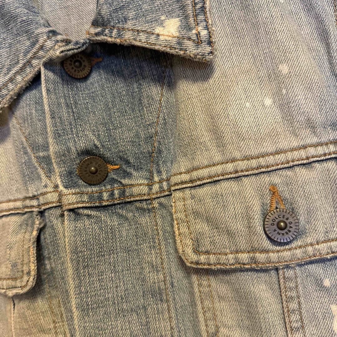 DOLCE&GABBANA(ドルチェアンドガッバーナ)のDOLCE &GABBANA ミッキーマウスコラボGジャン メンズのジャケット/アウター(Gジャン/デニムジャケット)の商品写真