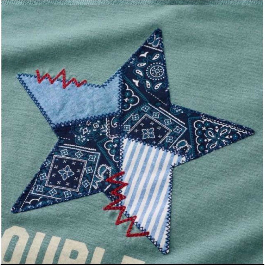 DOUBLE.B(ダブルビー)の★ダブルB★半袖Tシャツ★L（175-185）★ミキハウス★日本製★お揃いコーデ メンズのトップス(Tシャツ/カットソー(半袖/袖なし))の商品写真