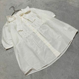 マッキントッシュフィロソフィー(MACKINTOSH PHILOSOPHY)の【MACKINTOSH PHILOSOPHY】 (38)綿 絹 半袖シャツ(シャツ/ブラウス(半袖/袖なし))