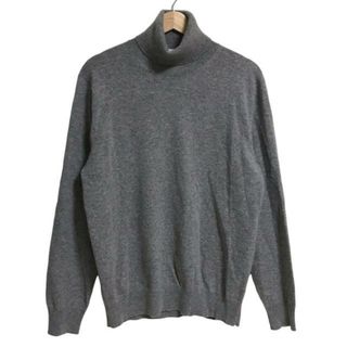 クルチアーニ(Cruciani)のCruciani(クルチアーニ) 長袖セーター サイズ50 メンズ グレー タートルネック/カシミヤ(ニット/セーター)