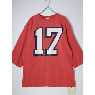 ジャクソンマティス(JACKSON MATISSE)のJACKSON MATISSEジャクソンマティス 2024AW 17 Football Teeナンバリング フットボールTシャツ新品【M】【MTSA76352】(その他)