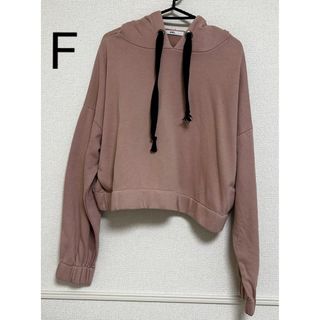 グレイル(GRL)のGRL グレイル ピンク パーカー F(パーカー)