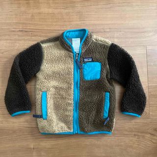 パタゴニア(patagonia)のパタゴニア　ボアジャケット　キッズ　2T(ジャケット/上着)