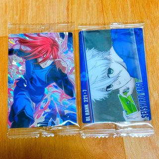 コウダンシャ(講談社)のブルーロック ウエハース3 カード 千切 豹馬 凪 誠士郎(カード)