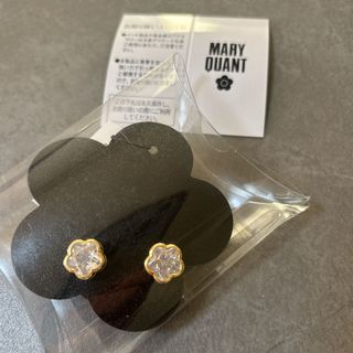 マリークヮント(MARY QUANT)の新品　マリークワント　 ジェムサンド ピアス ゴールド マリクワ(ピアス)