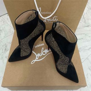 クリスチャンルブタン(Christian Louboutin)のChristianLouboutinクリスチャンルブタンスエードブーティブーツ(ブーティ)