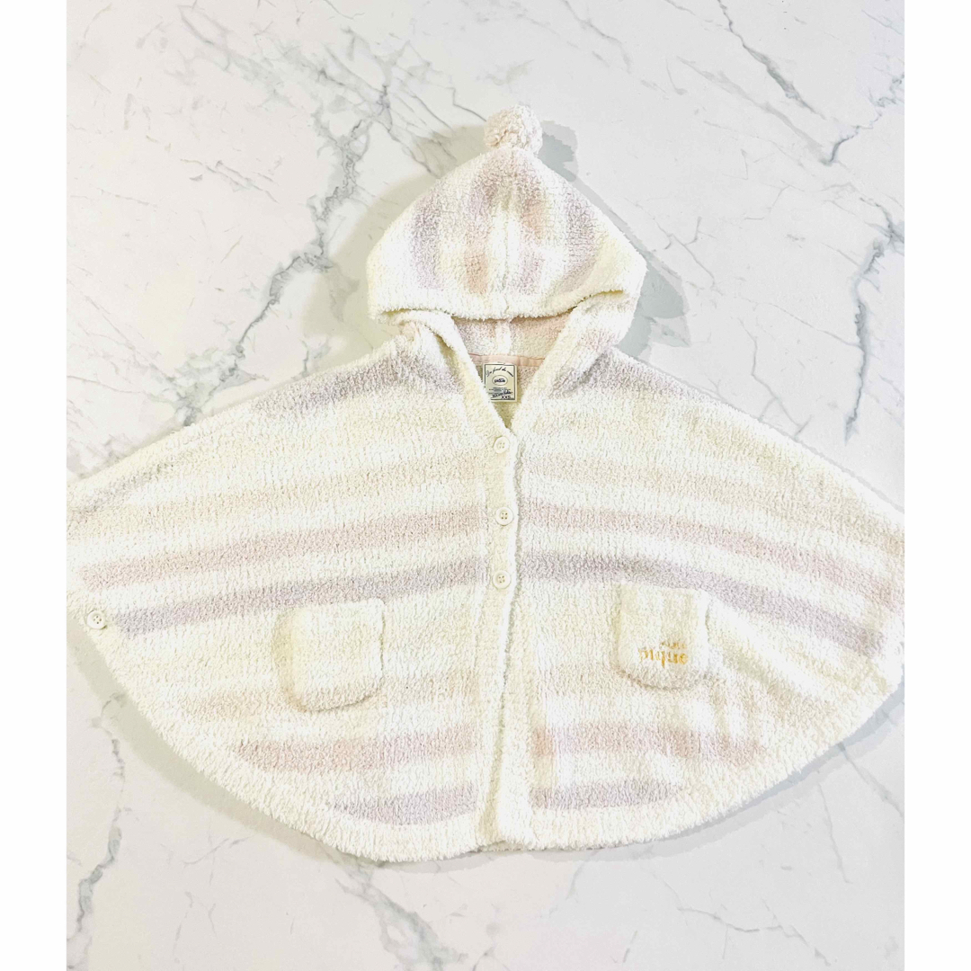 gelato pique(ジェラートピケ)のgelato pique ジェラピケ　ポンチョ XXS キッズ/ベビー/マタニティのキッズ服女の子用(90cm~)(ジャケット/上着)の商品写真