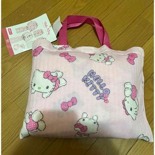 ハローキティ(ハローキティ)のハローキティ★90cm★パジャマ★ハッピーバッグ★しまむら★ベスト★バッグ★肌着(パジャマ)