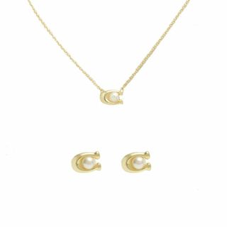 コーチ(COACH)の COACH ネックレス＆ピアス 473741GLD107(ネックレス)
