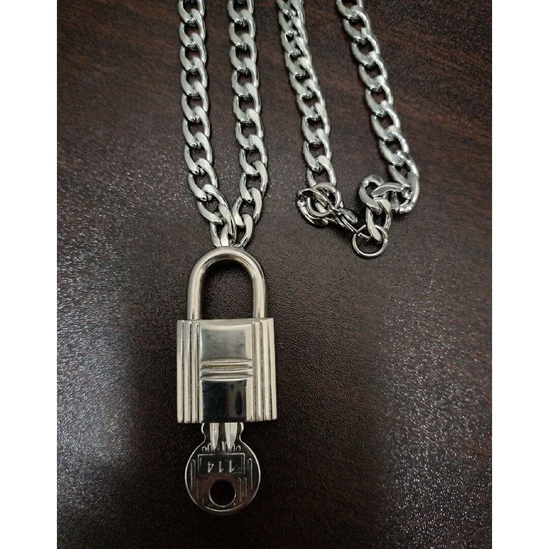 HERMES(エルメス)のエルメス　カデナ　キー　ネックレス メンズのアクセサリー(ネックレス)の商品写真