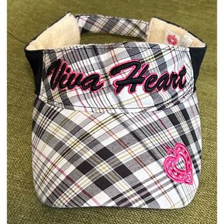 ビバハート(VIVA HEART)のVIVA HEART  サンバイザー　レディースゴルフ(サンバイザー)