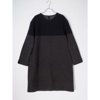 ミナペルホネン(mina perhonen)のmina perhonenミナペルホネン coast ウールコットンリネンワンピース【38】【LOPA76850】(その他)