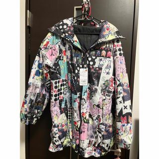 スカラー(ScoLar)の【scolar】アウター　猫　ブラック　新品(ブルゾン)