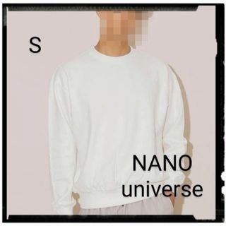ナノユニバース(nano・universe)の「NJ/CLUB」HOMESTOCK微起毛裏毛クルーネックスウェット(スウェット)