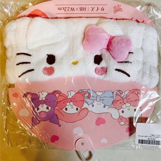 ハローキティ(ハローキティ)の【新品・未開封】ハローキティ　キティーちゃん　ヘアバンド　タオル　サンリオ(ヘアバンド)