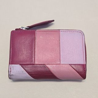 ポールスミス(Paul Smith)のポールスミス　レザーキーケース ピンク パッチワーク(キーケース)