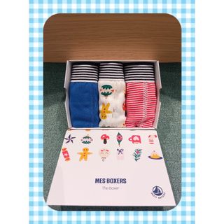 PETIT BATEAU - プチバトー　トランクス３枚組