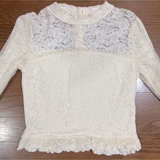 リズリサ(LIZ LISA)のリズリサ　レース　カットソー　トップス　インナー(カットソー(長袖/七分))