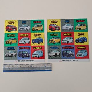 Honda Cars ホンダ 非売品 ステッカー ビックリマン風 キラキラ (その他)