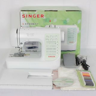 シンガー(SINGER)の【美品】シンガー コンピューターミシン SN-771 ワイドテーブル付き SINGER 本体(その他)