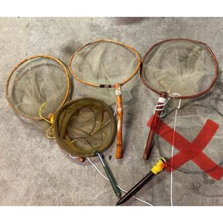 鮎釣り用網　鮎タモ　4点セット　鮎友釣り(その他)
